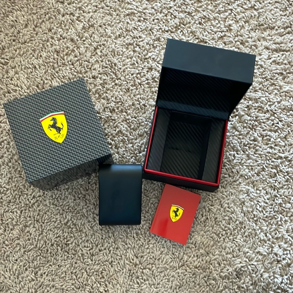 Ferrari watch gift box